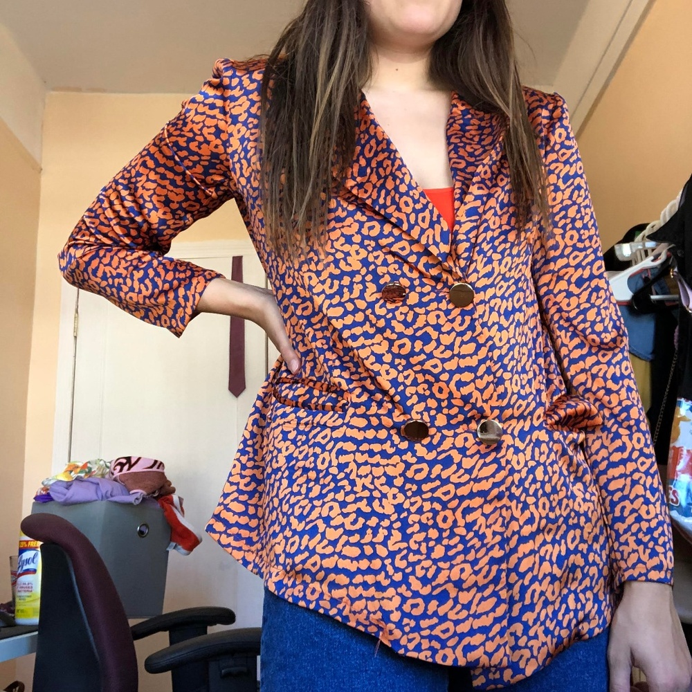 Cheetah Print Blazer, NEVER WORN